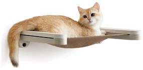 Kolekcia Feandrea Clickat – č. 001 Nástenné lôžko pre mačky, hnedá farba