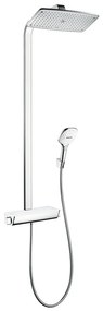 Hansgrohe Raindance E - Showerpipe 360 1jet s termostatom, biela/chróm 27112400