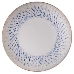 Jedálna súprava 24 ks – modrá/béžová, porcelánová