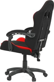 Herná stolička čierna / červená KA-R209 RED