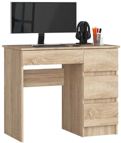 PC stolík Alineadas (dub sonoma). Vlastná spoľahlivá doprava až k Vám domov. 1117061