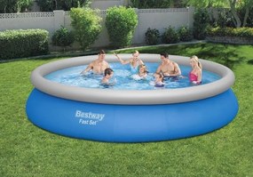LEAN Záhradný okrúhly bazén s rozperou 457 x 84 cm 9v1 Bestway 57313