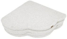 Biela detská hracia podložka 160x160 cm – Meowbaby