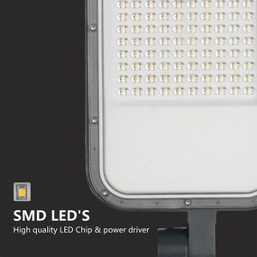 Brilagi-LED Vonkajšie svietidlo so stĺpom a 4 m káblom URBANLIGHT LED/100W/230V antracit IP65