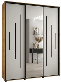 Skriňa 45 Canaris 13 190 artisan/biela/čierna