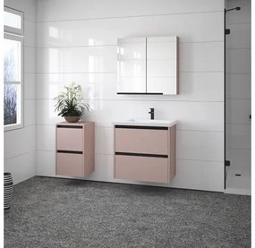 Zrkadlová skrinka Devo Etna 2.0 ľavá 60 x 16 x 70 cm antique rose