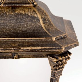 Orion - Vonkajšie závesné svietidlo AIKO 1xE27/60W/230V IP23 bronz/patina