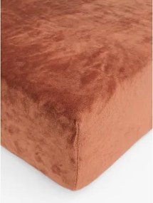 Plachta mikroplyš Deluxe 140 × 200 cm – terakota
