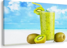 Obraz - kiwi smoothie (90x60 cm)