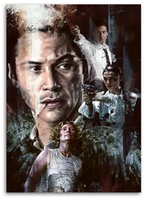 Gario Obraz na plátne Keanu Reeves je Constantine - Dmitry Belov Rozmery: 80 x 120 cm
