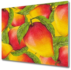 Sklenená doska na krájanie Mango 60x52 cm