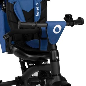 Lionelo - Detská trojkolka TRIS PLUS Blue Denim