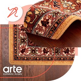 Koberec Agnella Isfahan Leyla jantárový