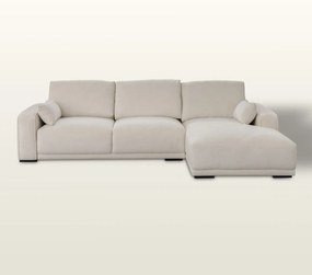 Pohovka Silkeborg crème white pravostranná