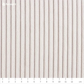 Béžová boxspring posteľ s úložným priestorom 180x200 cm Memphis - Meise Möbel