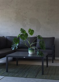 Luxusní rohová sedačka na terasu Manolo114 + konferenční stolek