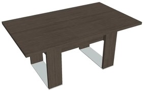 Rokovací stôl Verno+ 170 x 100 cm, dub antracit
