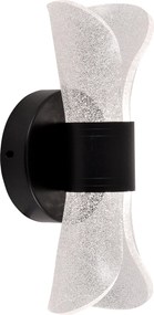 Toolight Toolight, LED nástenné svietidlo 10 x 22,5 cm, 5W, G029-W, čierna, OSW-00690