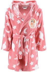Dievčenský fleece župan s kapucňou Bluey - Bingo, EU 104