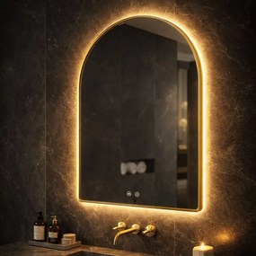 Rea Rea, Zrkadlo LED 80x60cm CAMLOT, HOM-01518
