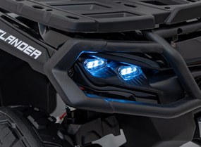 Ramiz Štvorkolka Can Am Outlander ATV na diaľkové ovládanie čierna