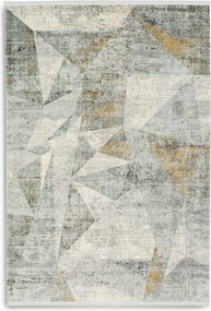 XXXLutz TKANÝ KOBEREC, 80/150 cm antracitová, krémová - Koberce - 001250097354
