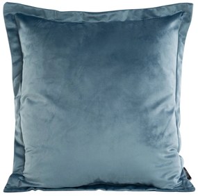 DEKORAČNÁ OBLIEČKA NA VANKÚŠ RIA 45X45 CM MODRÁ