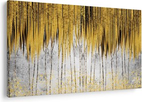 Obraz - Zlaté čiary (90x60 cm)
