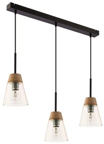 Jupiter 1547 - DM 3 BU - Závesné svietidlo DOMINO 3xE27/60W