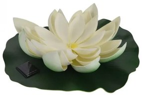 LED Lotus – biely 28 cm