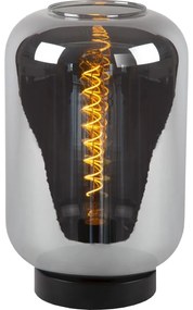 Lucide 45594/01/65 - Stolná lampa JOANET 1xE27/40W/230V čierna