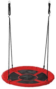 Hojdací kruh bocianie hniezdo, 110 cm, červený