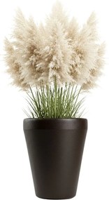 Plastový květináč PUREA 51x39,5 cm mokka