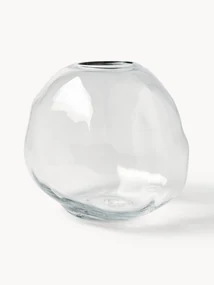 Sklenená váza Pebble, V 20 cm