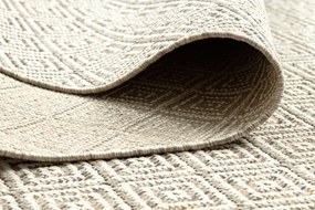Koberec šnúrkový SIZAL BOHO 46299651 Romby béž