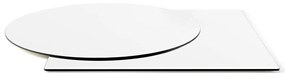 COMPACT 10 WHITE - STOLOVÁ DOSKA Ø70 cm
