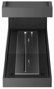 InFire - Rohový BIO krb 120x50 cm 3kW obojstranný