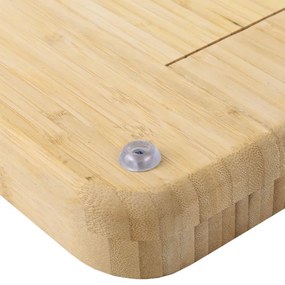 Servírovacia doska ESTERA s príborom, bambusová