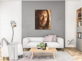Gario Diamantové maľovanie Ježiš 2 Rozmery: 40 x 50 cm, Rámovanie: Iba zrolované plátno, Diamanty: Okrúhle