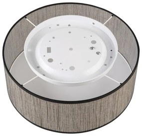 Stropné svietidlo SIRJA 2xE27/15W/230V priemer 35 cm hnedé