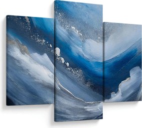 Obraz - Abstrakcia oceánu (90x60 cm)