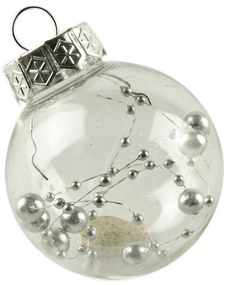 DECOLED Súprava ozdôb, d. 6 cm, tyrkysová