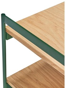 Odkladací stolík s doskou v dubovom dekore 43x43 cm Jaunty – Hübsch