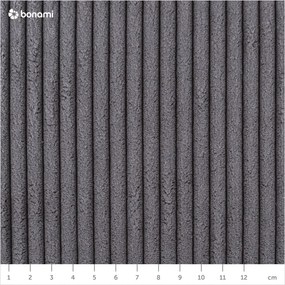 Variabilná sivá menčestrová rozkladacia rohová pohovka Tori – Bonami Selection