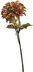 Umelý kvet dahlia zlatá 75 cm