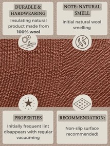 Koberec Hanse Home Calmio hnedý kruh