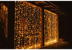 Vianočné svetielka vonkajšie FLASH teplá biela 100 LED