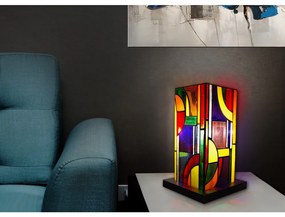 Vitráž lampa Tiffany PRISM KANDINSKI