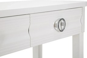 Konzolový stolík Shine 110 cm biely
