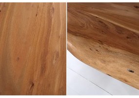 Jedálenský stôl Mammut X 200x100cm drevo Acacia -HONEY  - Komfort-nábytok